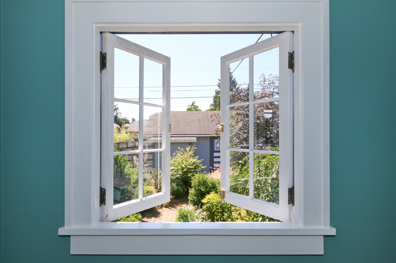 Image of a open window