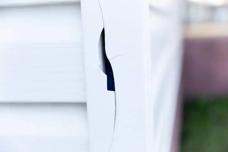 siding damage
