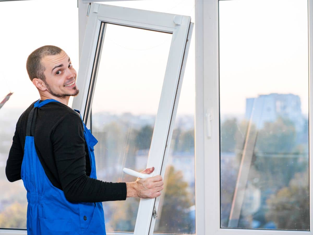 aluminum window installation