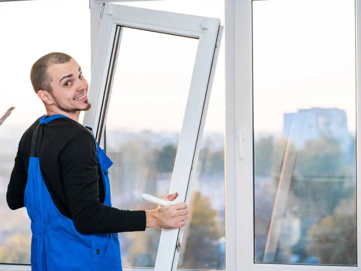 aluminum window installation