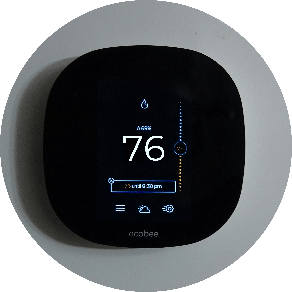 Round Thermostat use by Dupage homeowners