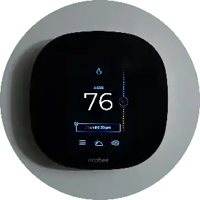 Round Thermostat use by Dupage homeowners